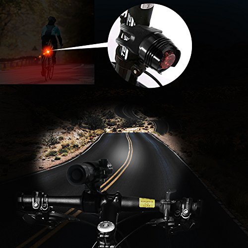 Bike Light Set: Adjustable Front & Rear LEDs