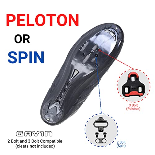 Gavin Black Road Cycling Shoes - SPD/Look Compatible