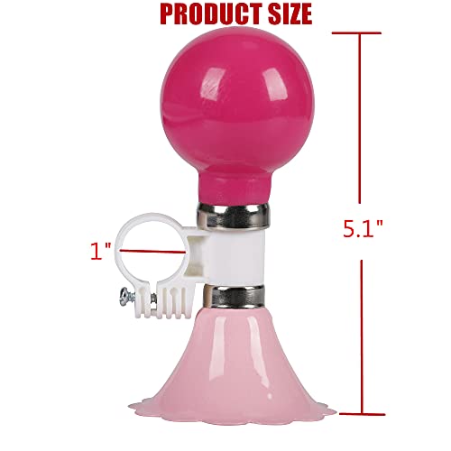 Kids Pink Bicycle Horn with Squeeze Ring