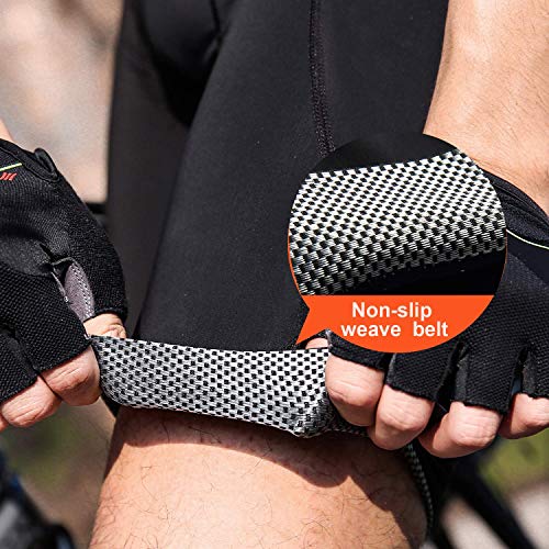Santic Men's Padded Cycling Bib Shorts - Black