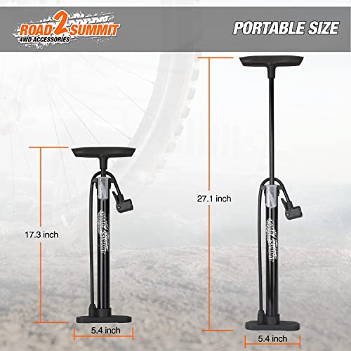 Portable High-Pressure Bike Air Pump