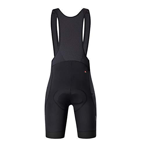 Santic Men's Padded Cycling Bib Shorts - Black