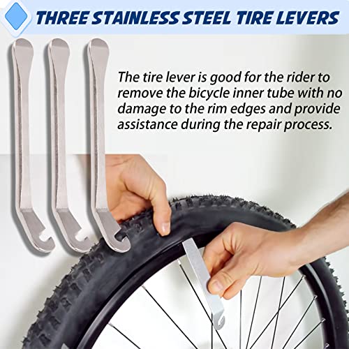 Portable Bike Repair Kit with 16-in-1 Tools