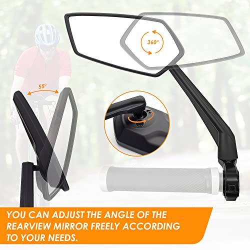 Adjustable 360° Bike Rear View Mirror