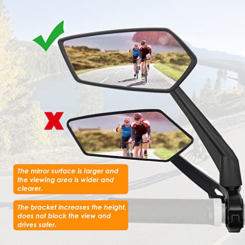Adjustable 360° Bike Rear View Mirror