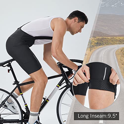 BALEAF Men's 4D Padded Cycling Bib Shorts