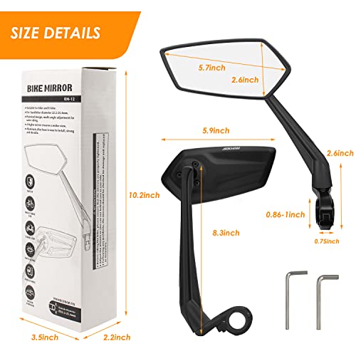Adjustable 360° Bike Rear View Mirror