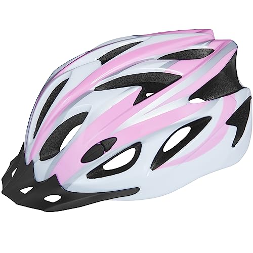 Zacro Adult Bike Helmet - Lightweight Bike Helmet for Men Women Comfort with Pads&Visor, Certified Bicycle Helmet for Adults Youth Mountain Road Biker