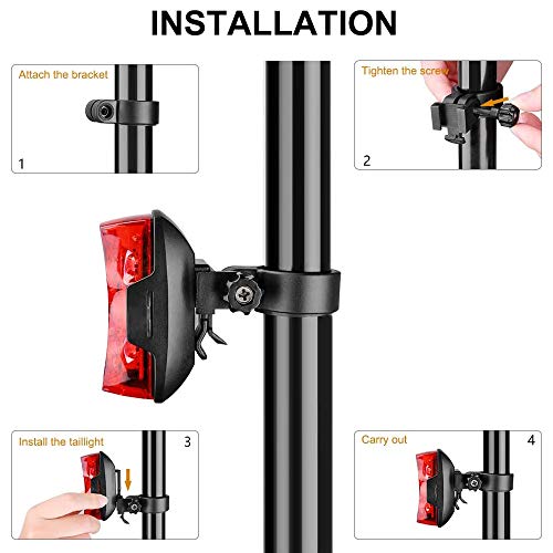 Odahis Super Bright Bike Taillights, Waterproof