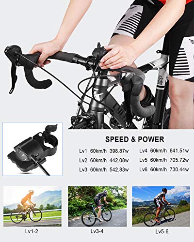 Indoor Bike Trainer with Magnetic Resistance