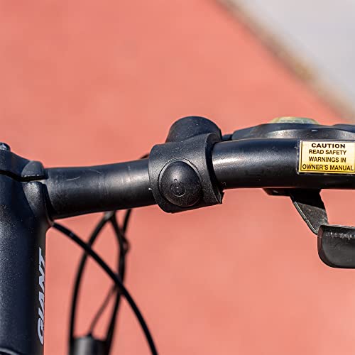 Electric Bike Horn, 120 dB Bicycle Bell for Mountain and Road Bikes Scooters Handlebar, Waterproof Cycling Bell, Battery Powered