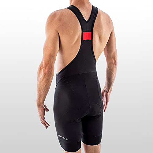 Castelli Cycling Endurance 3 Bibshort for Road and Gravel Biking l Cycling - Black - Large