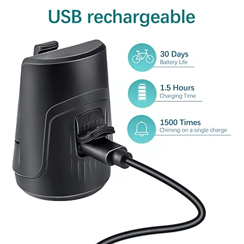 Electric Bike Horn with 125dB Loudness