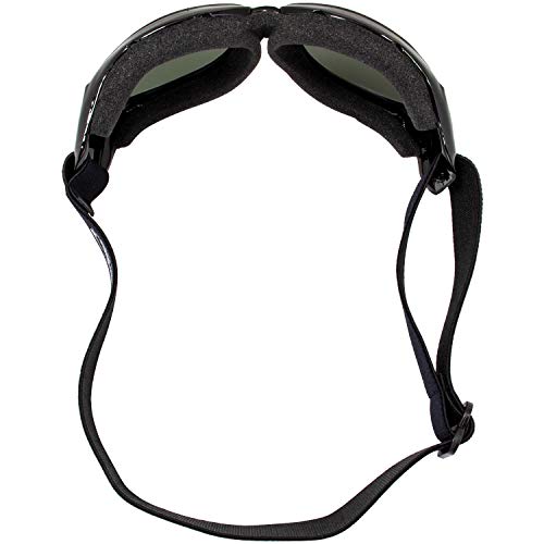 Padded Riding Goggles for Cyclists (Black)