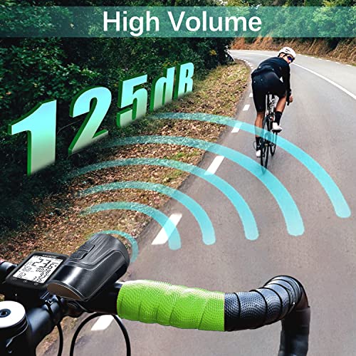 Electric Bike Horn with 125dB Loudness