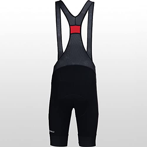 Castelli Cycling Endurance 3 Bibshort for Road and Gravel Biking l Cycling - Black - Large