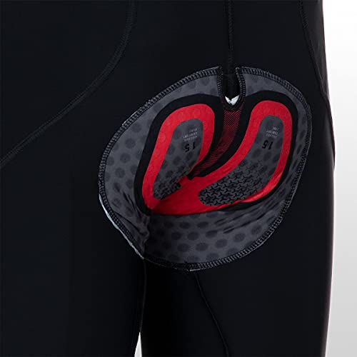 Castelli Cycling Endurance 3 Bibshort for Road and Gravel Biking l Cycling - Black - Large