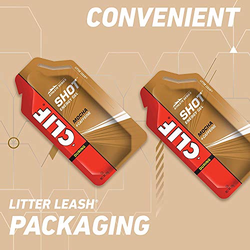 CLIF Gel, Mocha Energy Shot, 1.2 Oz