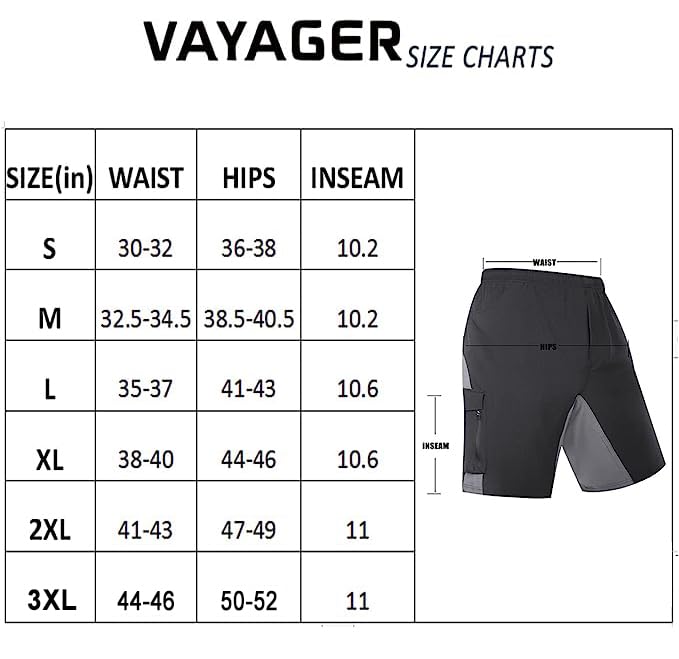 Men's 3D Padded Mountain Bike Shorts