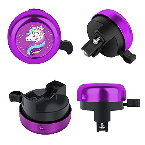 Adjustable Unicorn Bike Bell with Clear Sound