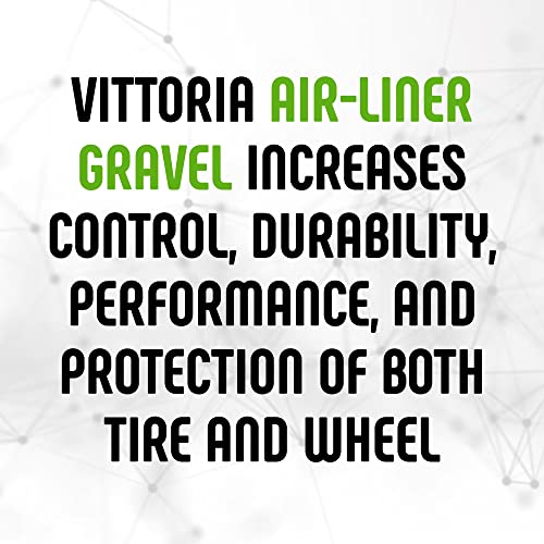 Vittoria Air-Liner Gravel Insert for Tubeless-Ready Bike Tires, Compatible with Any Wheel Size Up to 29", One Size