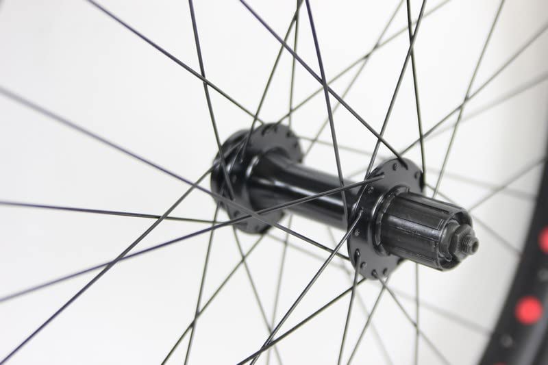 26 inch Fat Tire Bike Bicycle Wheels 26 x 3.0 Duro Tires and Tubes 135 /170mm