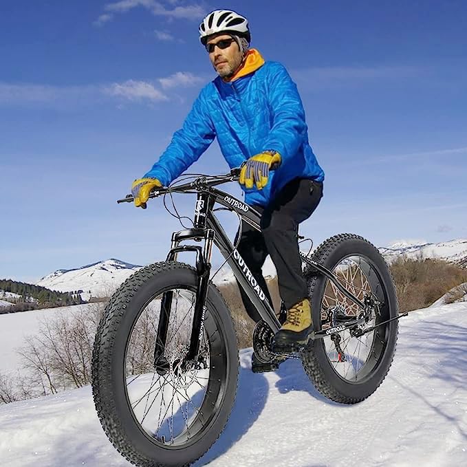 Max4out Fat Tire 21-Speed Mountain Bike