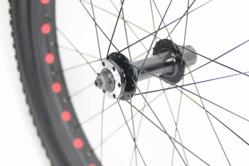 26 inch Fat Tire Bike Bicycle Wheels 26 x 3.0 Duro Tires and Tubes 135 /170mm
