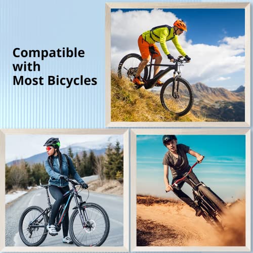 yeesport 2 Pcs Mountain Bike Tires 20” X 1.95” with 2 Pcs Bike Tubes 20” X 1.90”- 2.125” AV 32mm Valve, Beach Cruiser Bike Replacement Tires & Tubes, Puncture-Resistant Bicycle Tires