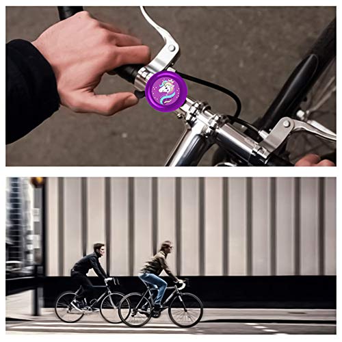Adjustable Unicorn Bike Bell with Clear Sound