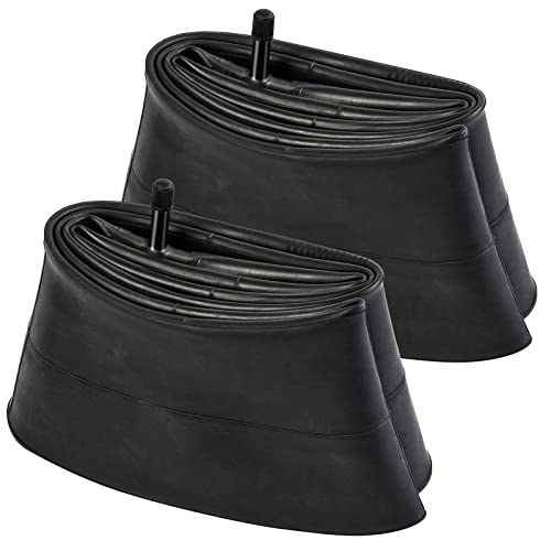YunSCM 20 x 3.5/4.0" Fat Bike Tubes Compatible with 20 x 3.5-4.0 Ebike Electric Bicycle Tire Tubes， Schrader Valve (2-Pack)