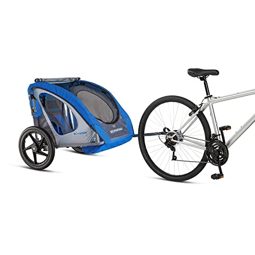 Schwinn Foldable Bike Trailer for 2 Passengers