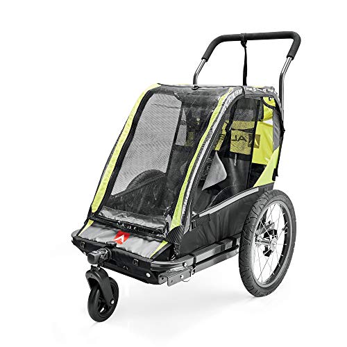 Allen Sports 1-Child Trailer & Stroller, Green