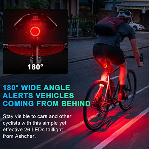 USB Rechargeable Bike Taillights with 4 Modes