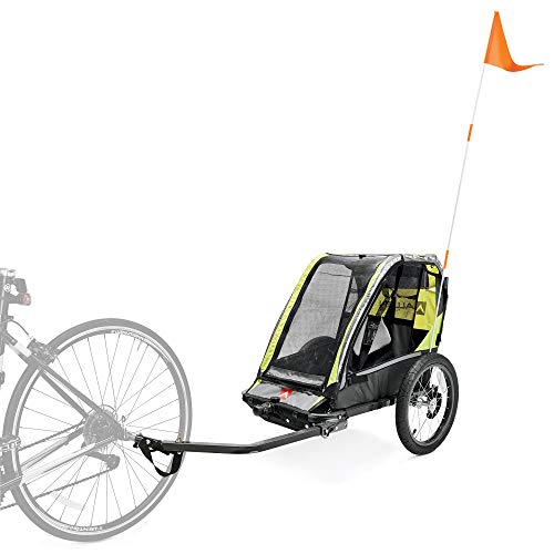 Allen Sports 1-Child Trailer & Stroller, Green