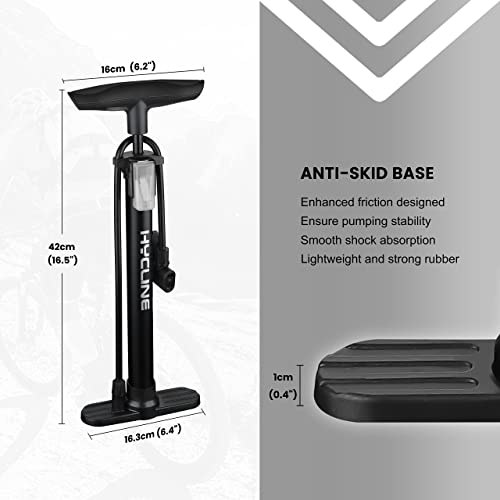 150 PSI Bike Pump with Dual Valves