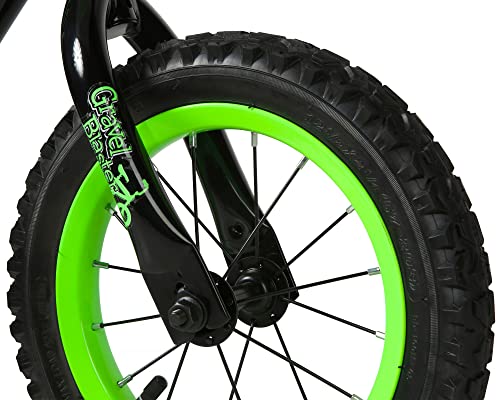 Dynacraft Gravel Blaster Bike Black, 12"