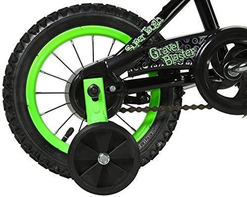 Dynacraft Gravel Blaster Bike Black, 12"