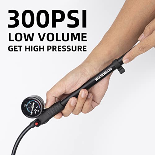 High Pressure Bike Shock Pump for Suspension & Tires