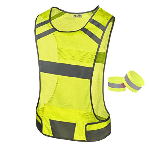 High-Vis Reflective Cycling Vest for Night Safety