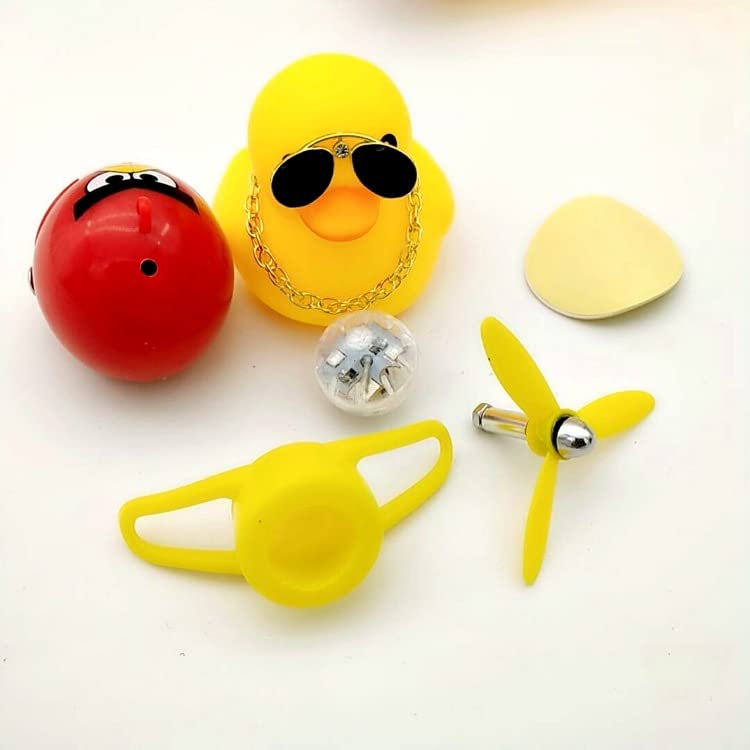 LED Yellow Duck Bike Horns (2 Pack)