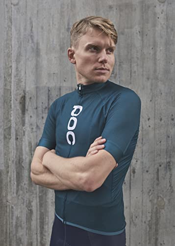 POC Essential Road Logo Cycling Jersey - Dioptase