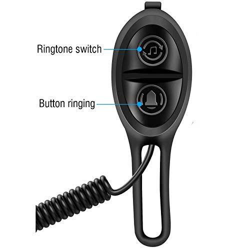 Rechargeable Electric Bicycle Horn with Volume Control