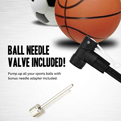 ZUKKA Portable Mini Bike Pump for Mountain & Road Bikes