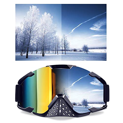 Waterproof Bendable OTG Motorcycle Goggles