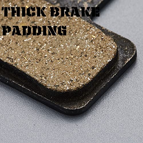 2 Pairs Resin Bike Disc Brake Pads for TRP Tektro Shimano