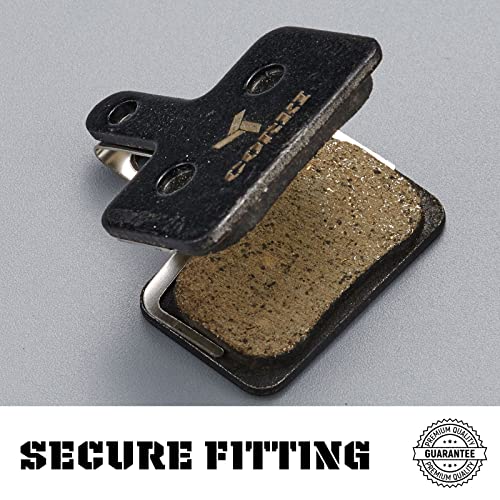 2 Pairs Resin Bike Disc Brake Pads for TRP Tektro Shimano