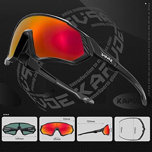 Polarized Cycling Sunglasses for Men and Women
