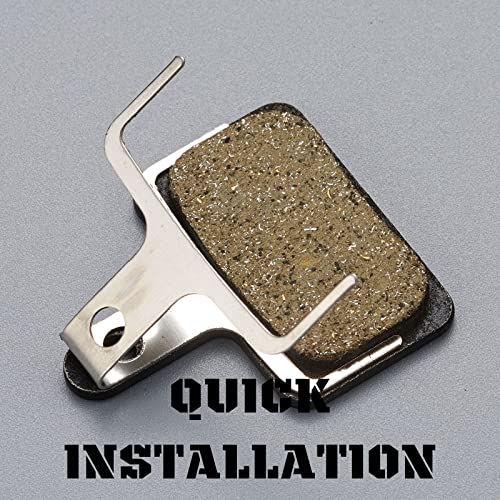2 Pairs Resin Bike Disc Brake Pads for TRP Tektro Shimano