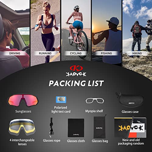 Polarized Cycling Sunglasses for Men and Women
